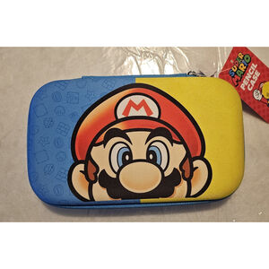 Super Mario Bros School Molded Pencil Box Case Pouch Bag Nintendo Video Gamer